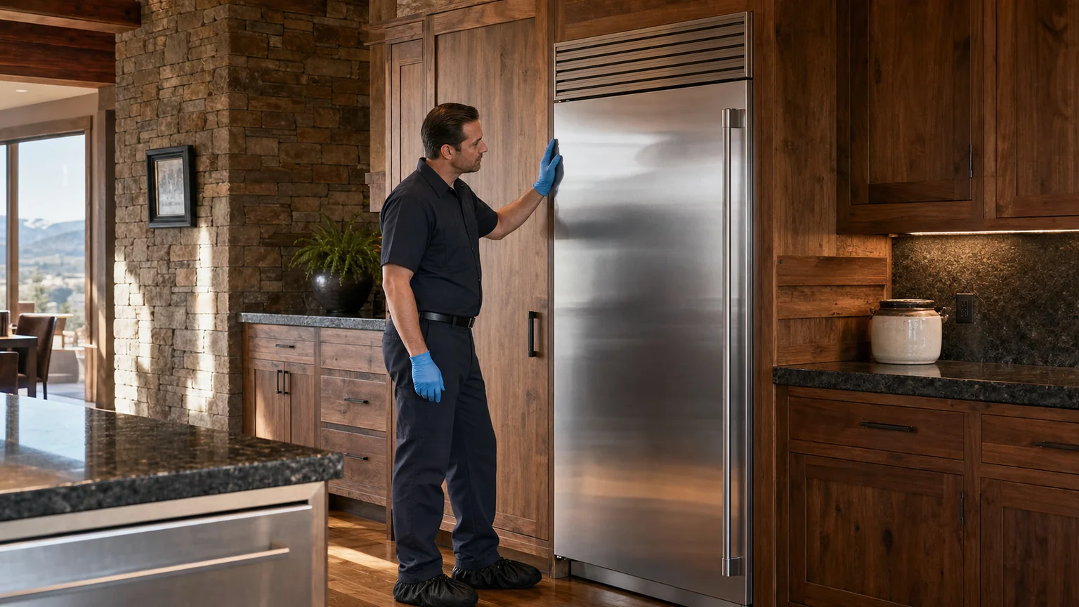 Undercounter ice-maker service