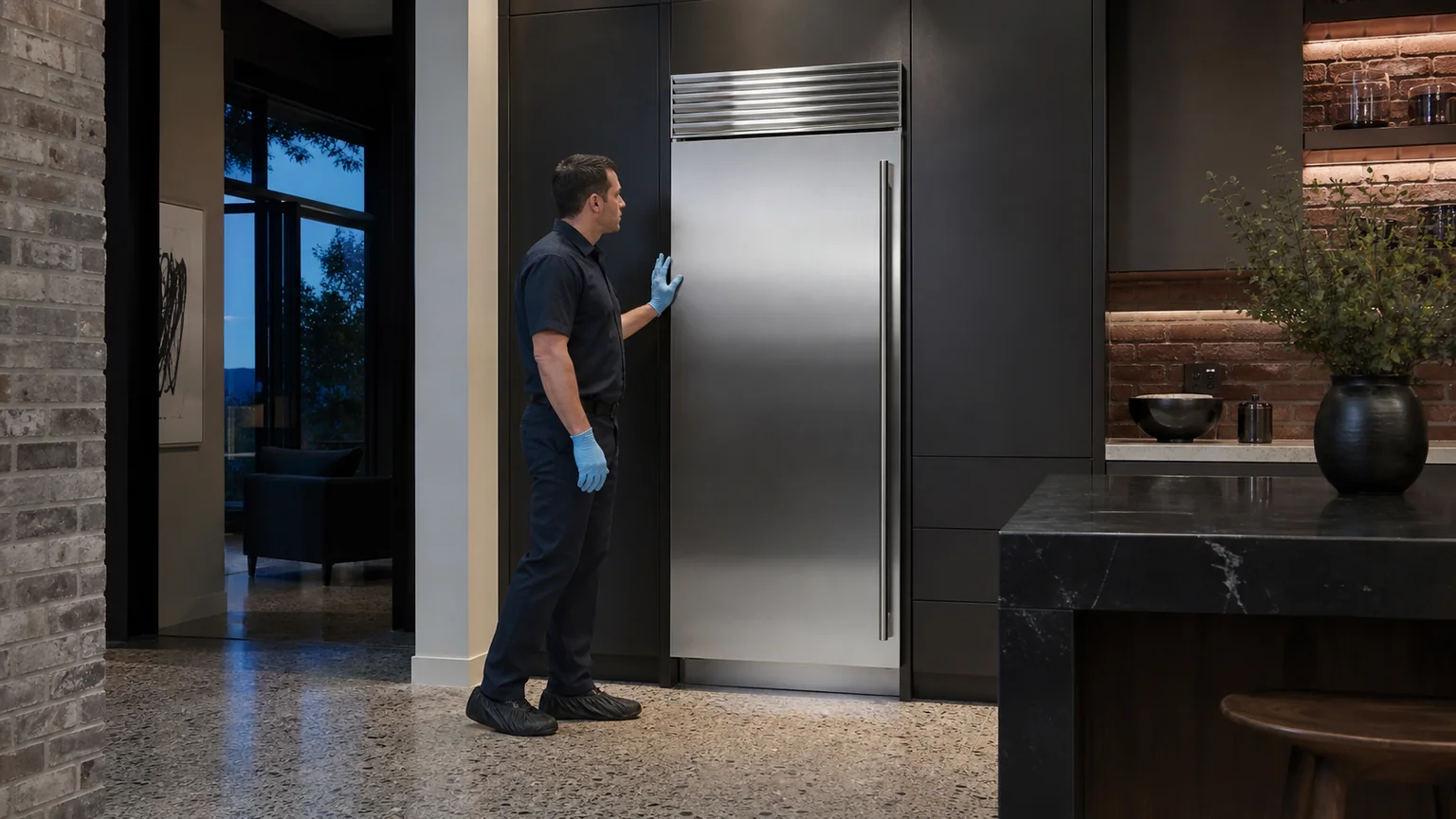 Built-in refrigerator service